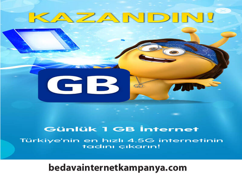 Turkcell Salla Kazan Bedava İnternet