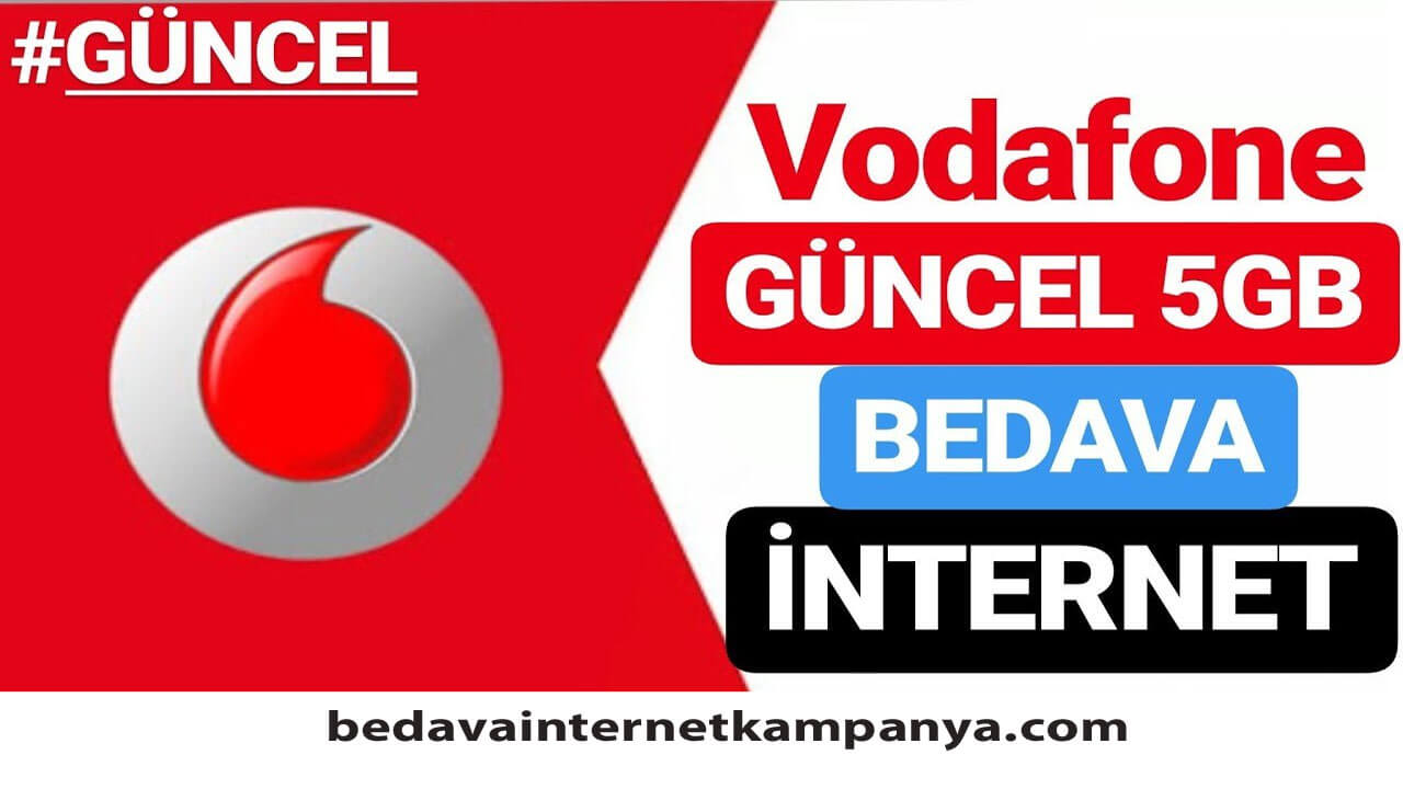 Ekim 2020 Vodafone Bedava İnternet Kampanyaları
