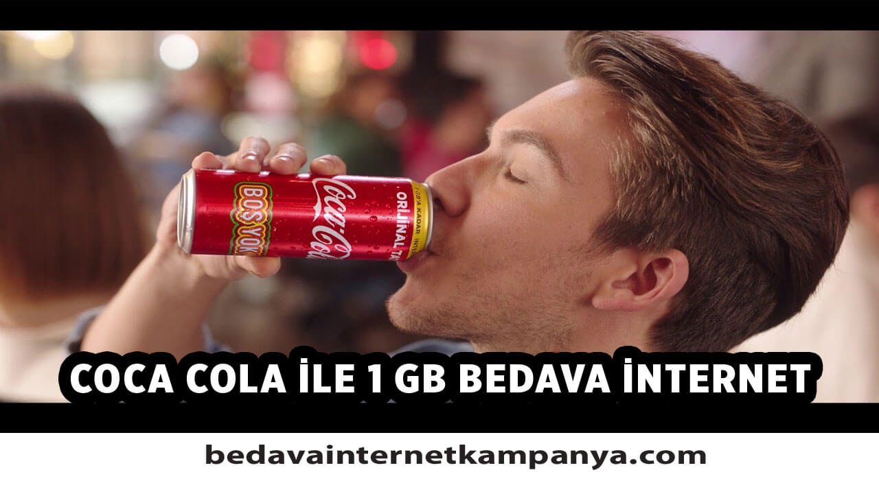 Coca-Cola Daha Daha Bedava İnternet