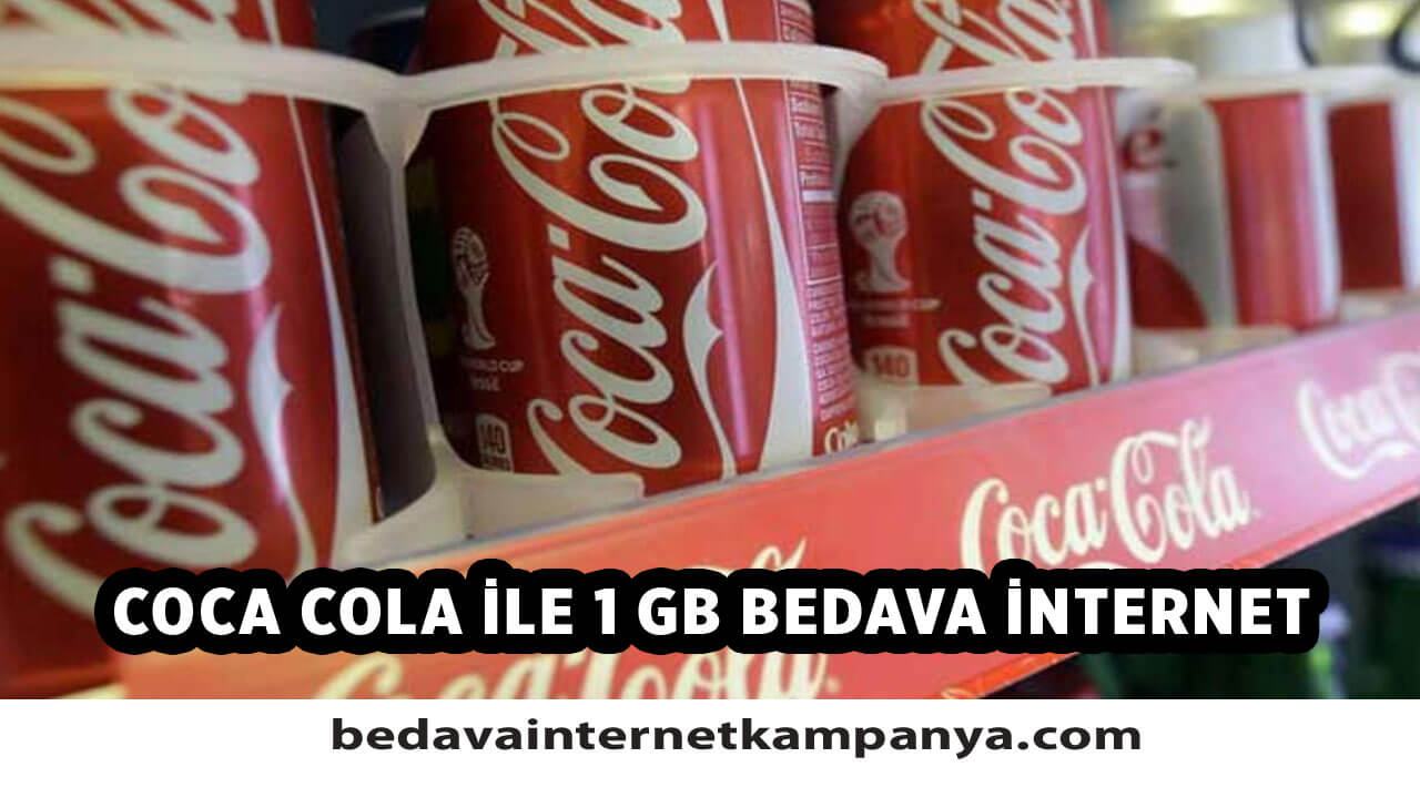 Coca-Cola Daha Daha Bedava İnternet