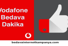 Vodafone Bedava Dakika 2021