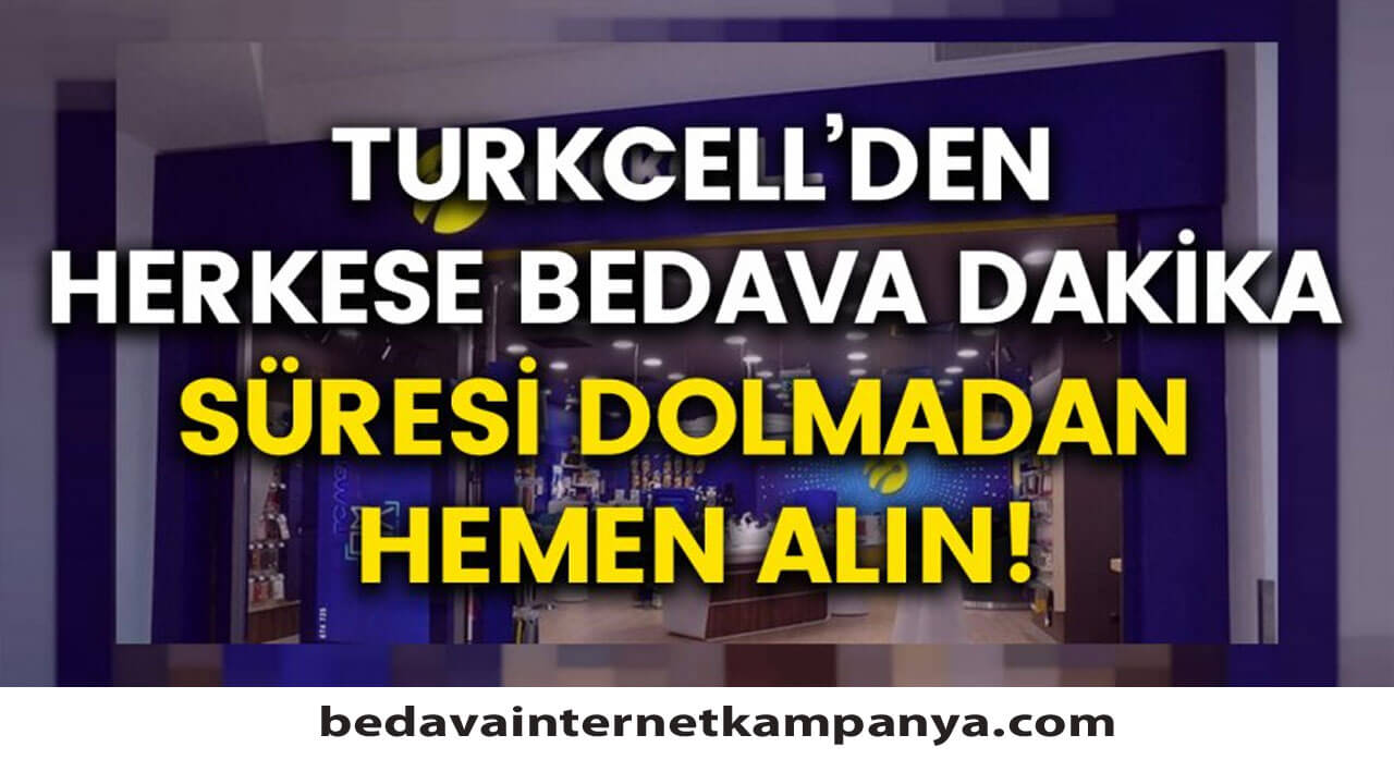 Turkcell Bedava Dakika Veren Uygulamalar 2021